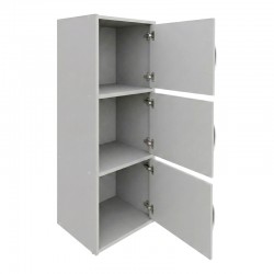 Ντουλάπι-στήλη Soline pakoworld λευκό 40x34.5x90.5εκ