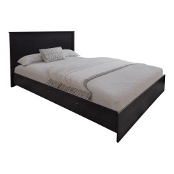 Σετ Κρεβατοκάμαρας Athos Wenge με Κρεβάτι 140x200εκ Σετ 3τεμ