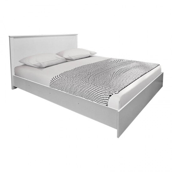 Σετ Κρεβατοκάμαρας Athos Λευκό με Κρεβάτι 160x200εκ Σετ 3τεμ