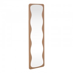 Καθρέπτης Jenia pakoworld mdf σε φυσική απόχρωση 40x40x160εκ