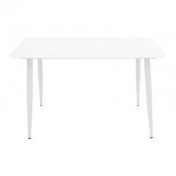 Τραπέζι Vista pakoworld αλουμίνιο σε λευκη απόχρωση 150x80x72εκ