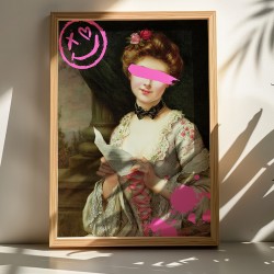 Πίνακας Elenda pakoworld με ψηφιακή εκτύπωση και πλαίσιο 50x2x70εκ