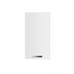 Άνω Γωνιακό Πορτάκι Κουζίνας Charlotte Λευκό 41.8x1.6x71.3cm SO-CVU60-1