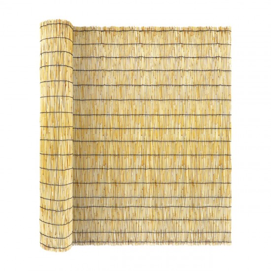 Καλαμωτή από βέργες καλαμιού σε φυσικό χρώμα 100x500