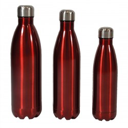 Θερμός μπουκάλι σε κόκκινο χρώμα 750ml