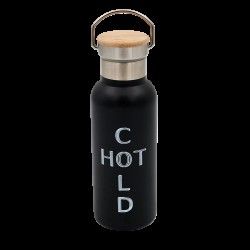 Θερμός "ECO" σε μαύρο χρώμα 500ml