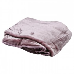 Κουβέρτα μινκ σε χρώμα σάπιο μήλο 220x230
