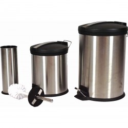 Πεντάλ inox-πλαστικό 20L