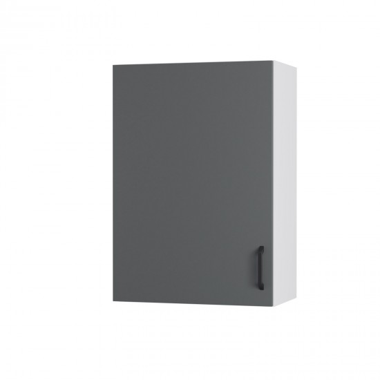 Modest Πάνω Ντουλάπι Ανθρακί 50x32x72cm