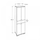 Ντουλάπα ρούχων Diamond Megapap δίφυλλη χρώμα λευκό gloss 60x38x187εκ.