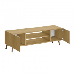 Έπιπλο τηλεόρασης Etna Megapap χρώμα sapphire oak 150x30x45εκ.