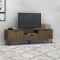 Έπιπλο τηλεόρασης Jasmine Megapap χρώμα καρυδί 170x35x50εκ.