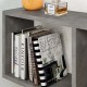 Τραπεζάκι βοηθητικό Homemania Megapap χρώμα γκρι ρετρό 60x20x60εκ.