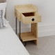Κομοδίνο Sirius Megapap δεξί χρώμα sapphire oak 32x30x61εκ.