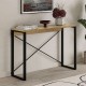 Κονσόλα Archie Megapap χρώμα sapphire oak 110x35x75εκ.