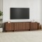 Έπιπλο τηλεόρασης Lowen Megapap χρώμα καρυδί milano 180x35x46,2εκ.