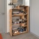 Παπουτσοθήκη Lego Megapap χρώμα pine oak 90x32x143εκ.