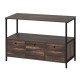 Μπουφές Mars Megapap χρώμα rustic καρυδί 122x36x80,1εκ.