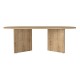 Τραπεζάκι σαλονιού Cortado Megapap χρώμα sapphire oak 120x60x39,6εκ.