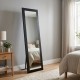Καθρέπτης δαπέδου - τοίχου Lalu Μegapap χρώμα sencron black 40x150εκ.