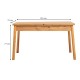 Τραπέζι Jemmy Megapap επεκτεινόμενο χρώμα atlantic pine 120/153x75x77εκ.