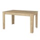 Σετ τραπεζαρία 5τμχ Darlen - Laura Megapap χρώμα sapphire oak - ανθρακί 125x72x74εκ.