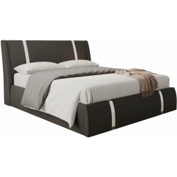 Επενδυμένο κρεβάτι Aelina-Mauro