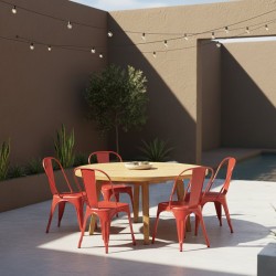 Καρέκλα Lirex-Kokkino