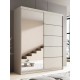 Ντουλάπα Shelvia 180 συρόμενη -Cashmere