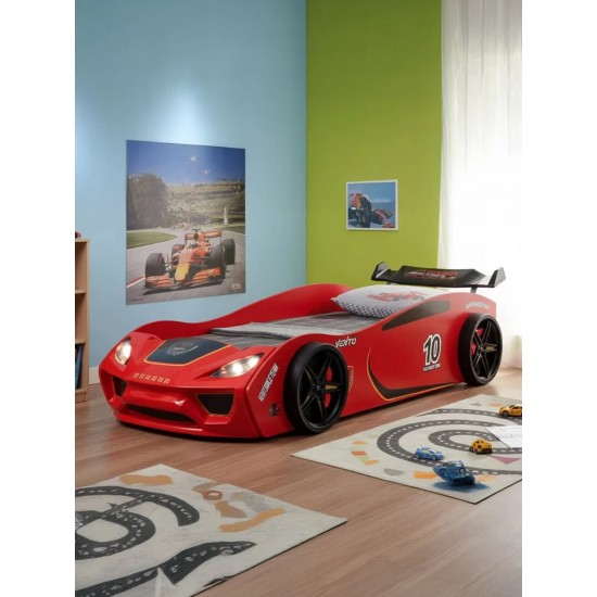 Παιδικό Κρεβάτι Vento Eco Sportline-Κόκκινο