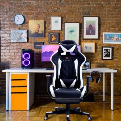Καρέκλα Gaming Raptor Stellar-Leuko