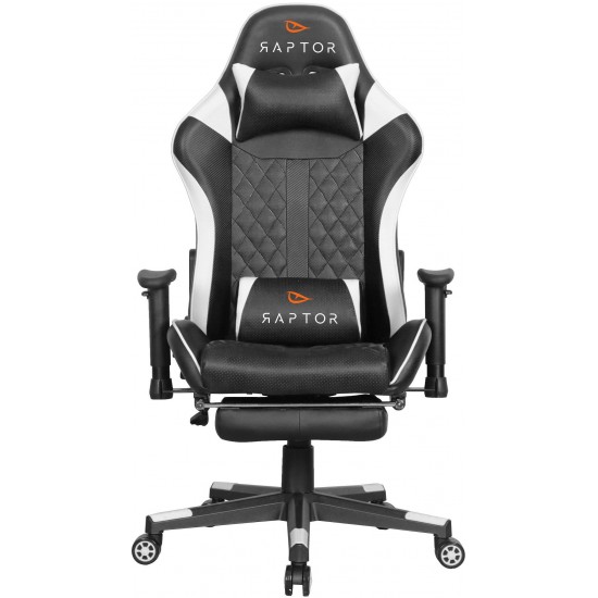 Καρέκλα Gaming Raptor Spectre-Leuko
