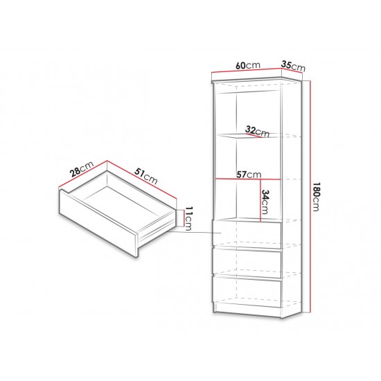 Βιβλιοθήκη Rack 3D-Fusiko