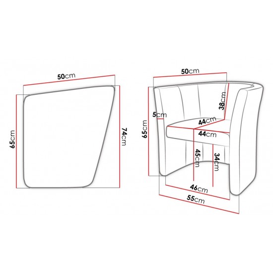 Πολυθρόνα Cuba