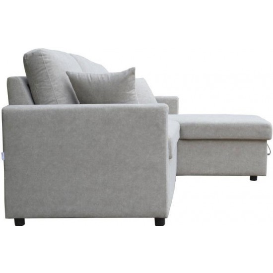 Γωνιακός καναπές Vancouver-Gkri Anoixto