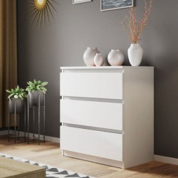 Συρταριέρα Juniper 3S-Leuko