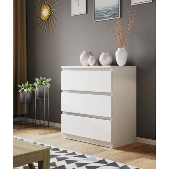 Συρταριέρα Juniper 3S-Leuko