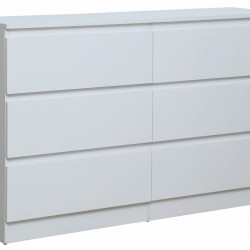 Συρταριέρα Juniper 6S-Leuko