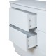 Συρταριέρα Juniper 6S-Leuko