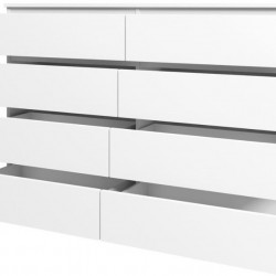 Συρταριέρα Juniper 8S-Leuko