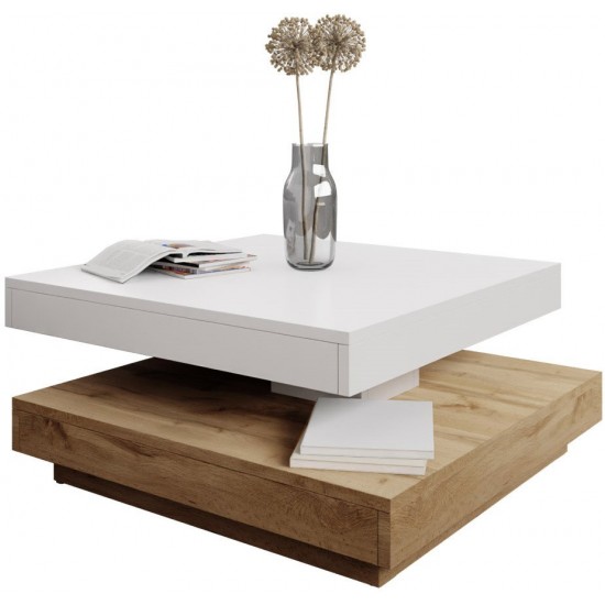 Τραπεζάκι σαλονιού Nenani-Leuko Fusiko