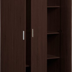 Ντουλάπα Wilson 3D τρίφυλλη-Wenge