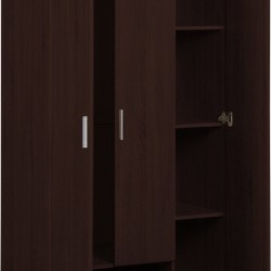 Ντουλάπα Wilson 3DS τρίφυλλη-Wenge