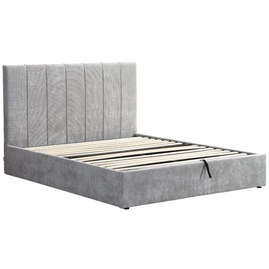 Επενδυμένο κρεβάτι Denzel-Gkri-160x200-Lift-Storage