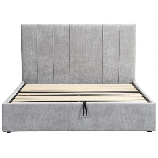 Επενδυμένο κρεβάτι Denzel-Gkri-160x200-Lift-Storage