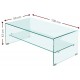 Τραπεζάκι σαλονιού Crystal Shelf