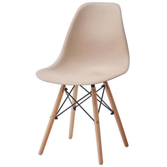 Καρέκλα Fiore KD-Cappuccino