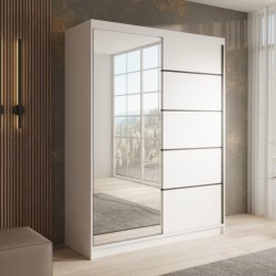 Ντουλάπα Houston 150 συρόμενη-Leuko