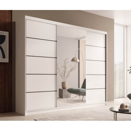 Ντουλάπα Galadriel 250 συρόμενη-Leuko