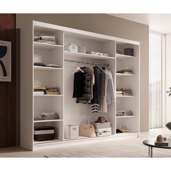 Ντουλάπα Galadriel 250 συρόμενη-Leuko